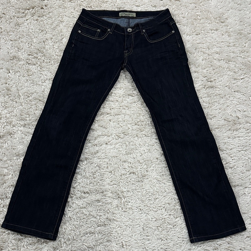 CAMBRIDGE Y2K Women’s Dark Wash Stretch Denim Jeans Super Flattering! Sz 29